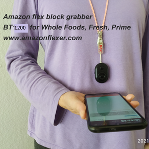 Amazon flex block grabber BT 1200 for Whole foods, Prime, Fresh